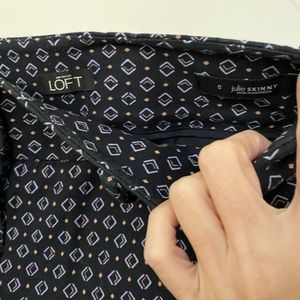 LOFT Julie Skinny Capri pants